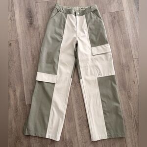 Nike Jordan Olive and Cream Cargo Pants